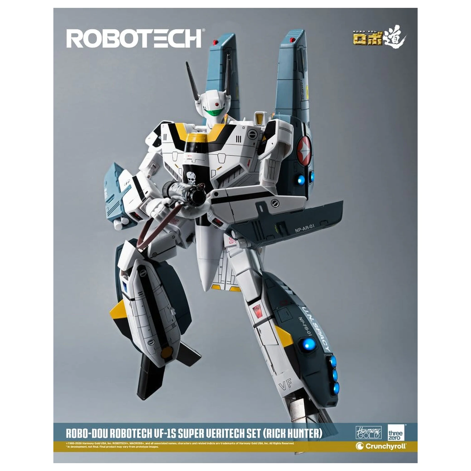 Robotech Robo-Dou Action Figure VF-1S Super Veritech Set (Rick Hunter) 20 cm zdjęcie produktu