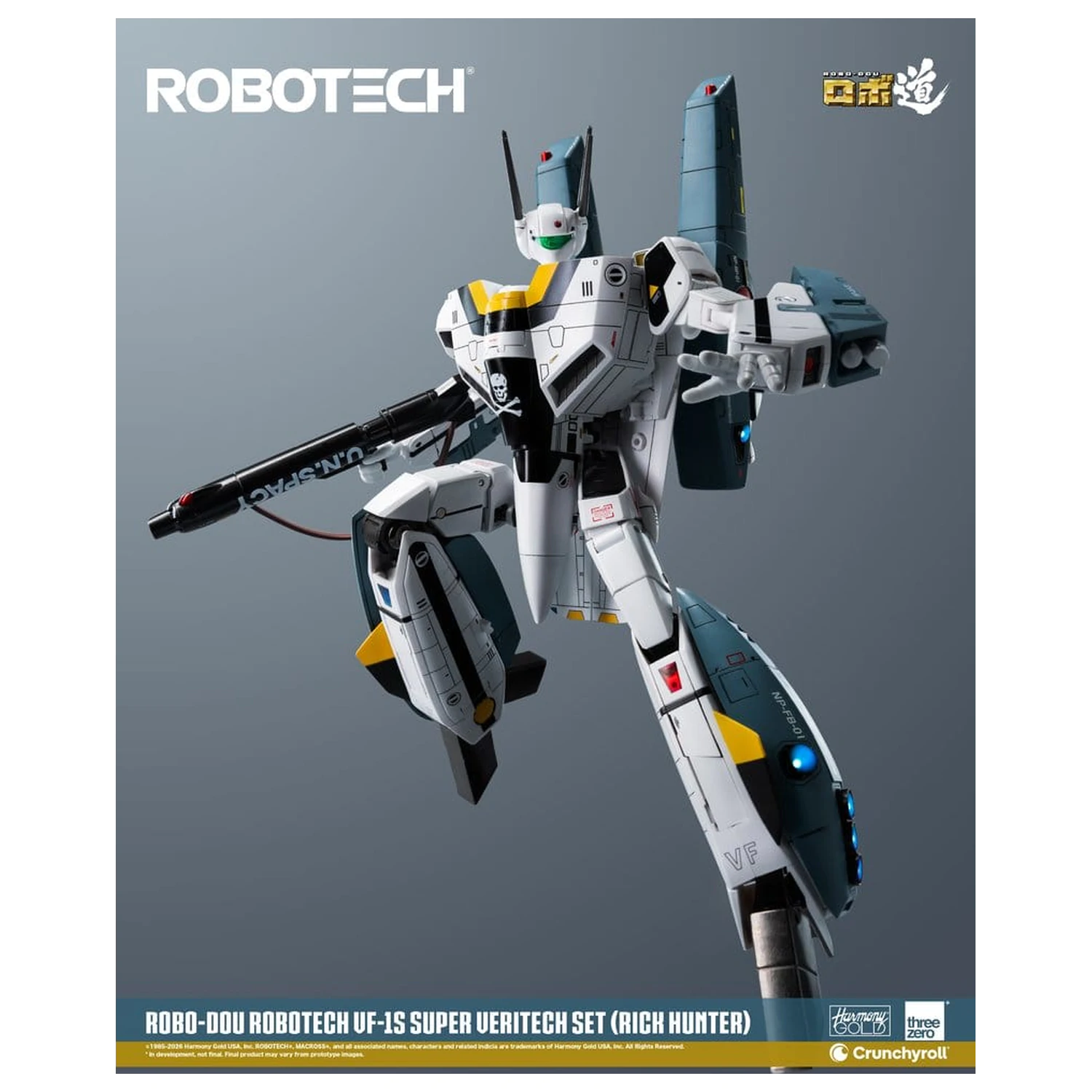 Robotech Robo-Dou Action Figure VF-1S Super Veritech Set (Rick Hunter) 20 cm zdjęcie produktu