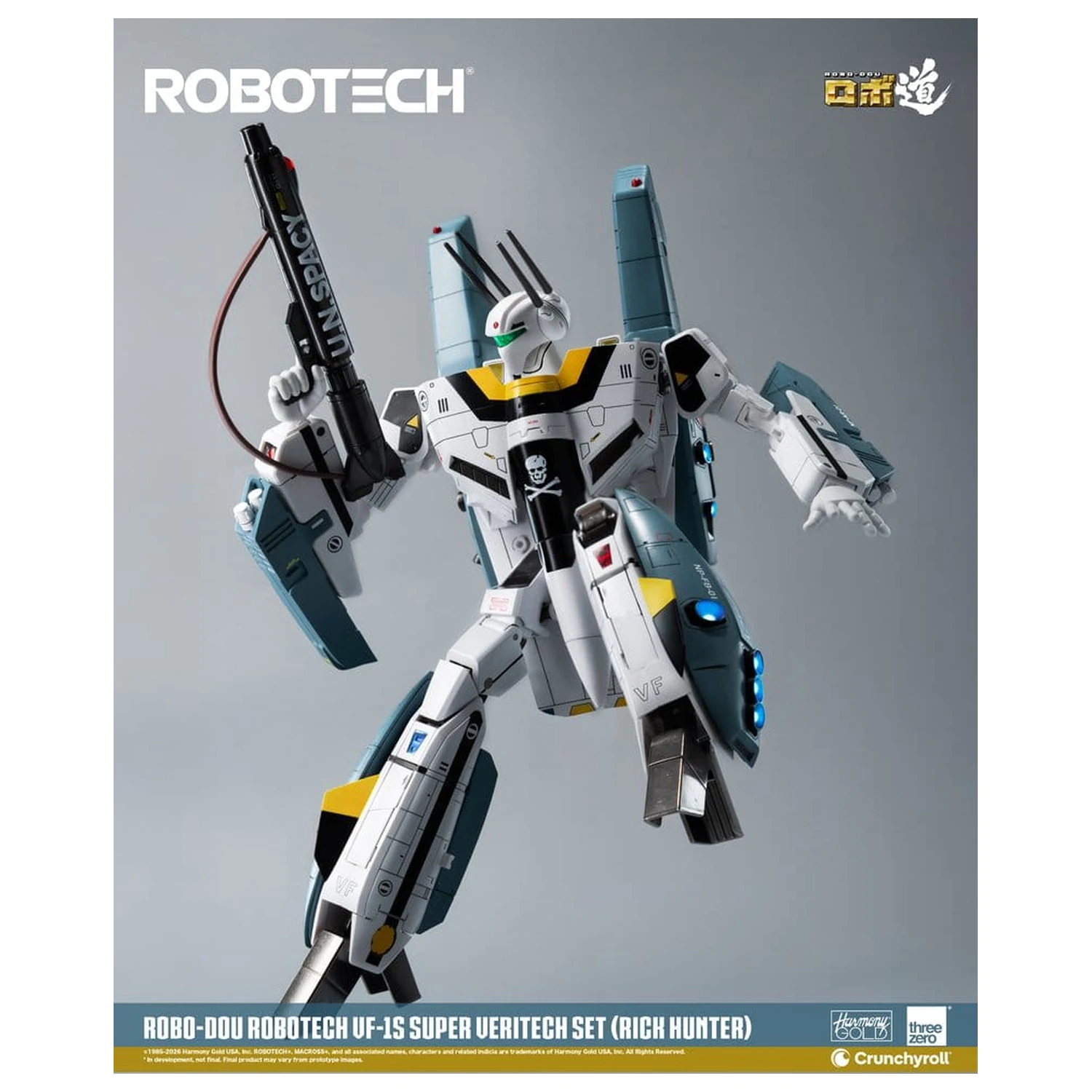 Robotech Robo-Dou Action Figure VF-1S Super Veritech Set (Rick Hunter) 20 cm zdjęcie produktu