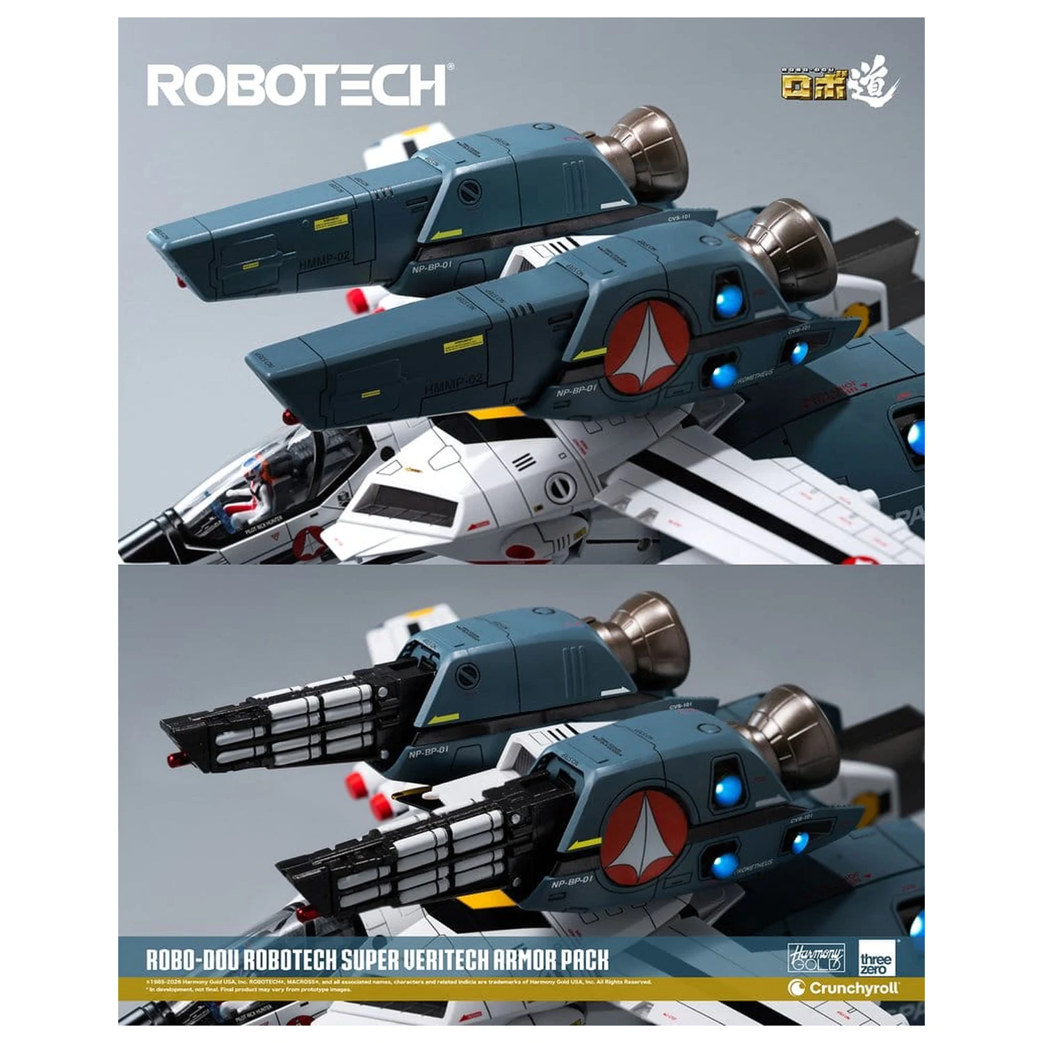 Robotech Robo-Dou Zestaw akcesoriów Super Veritech Armor Pack zdjęcie produktu