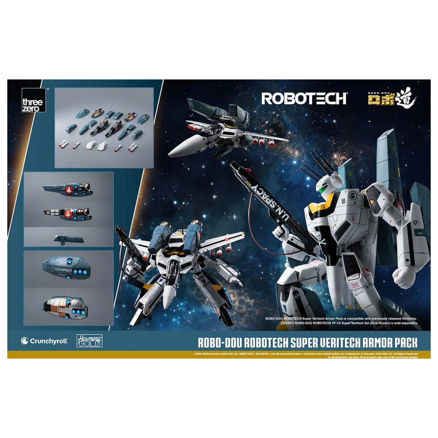 Robotech Robo-Dou Zestaw akcesoriów Super Veritech Armor Pack zdjęcie produktu