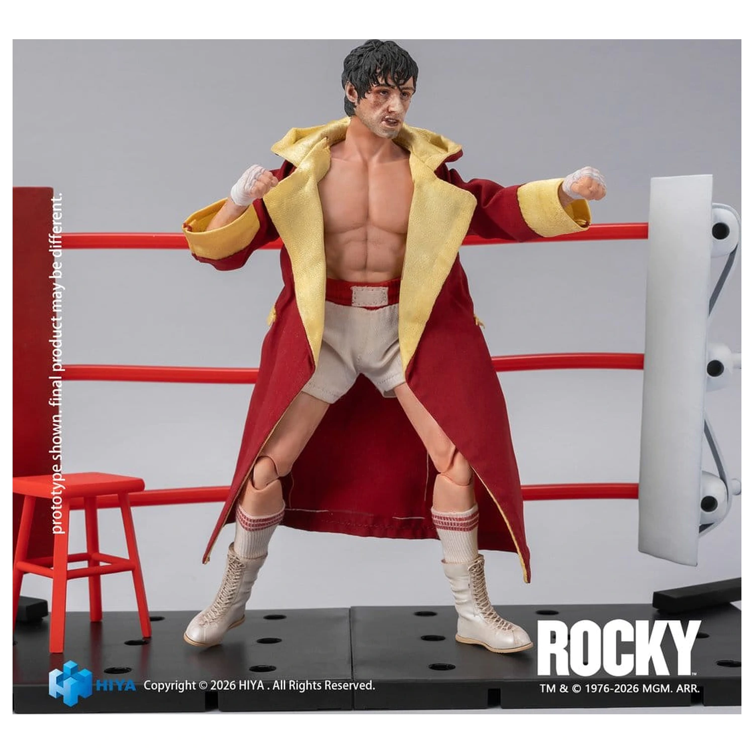 Rocky I Exquisite Super Figurka Akcji 1/12 Rocky 16 cm zdjęcie produktu