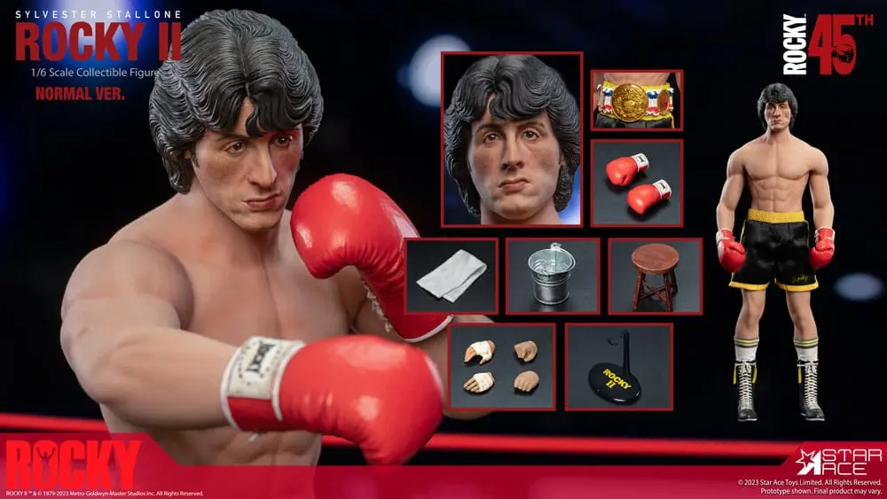 Rocky II Statue 1/6 Figurka Rocky Wersja Normalna 30 cm zdjęcie produktu