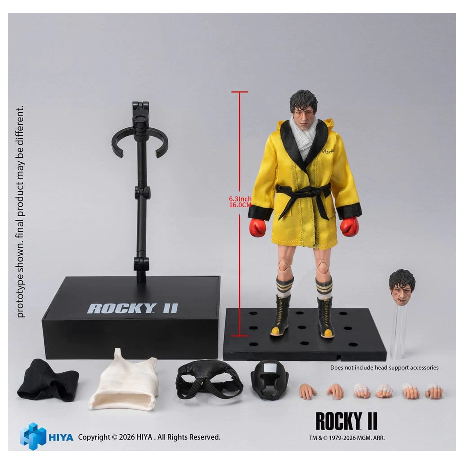 Rocky II Wykwintna figurka super akcji 1/12 Rocky Boxer Version 16 cm zdjęcie produktu