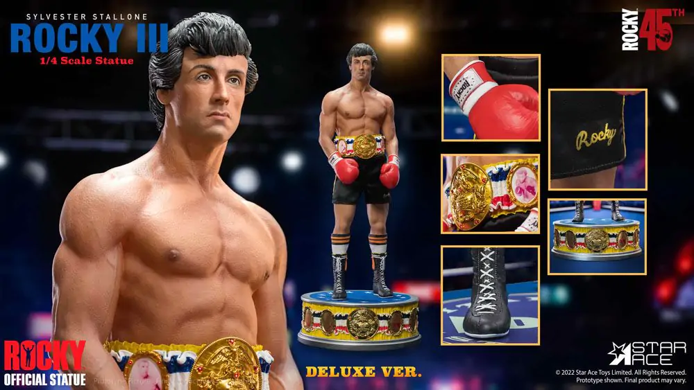 Statua Rocky III 1/4 Rocky Balboa Deluxe Ver. 46 cm zdjęcie produktu