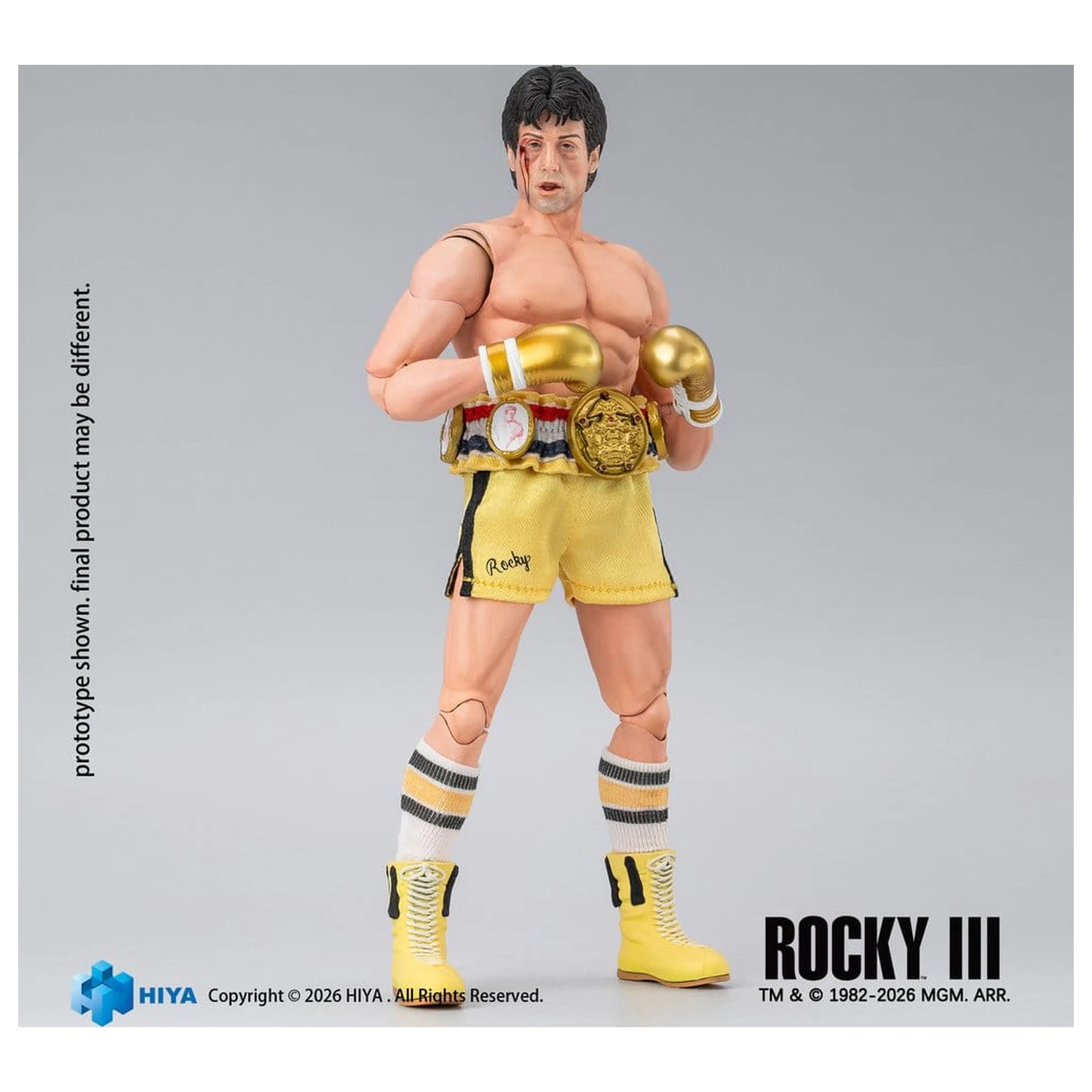 Rocky III Znakomita Super Figurka Akcji 1/12 Rocky Boxer Wersja 16 cm zdjęcie produktu