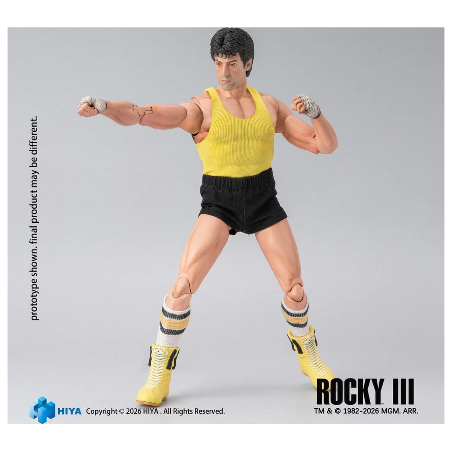 Rocky III Znakomita Super Figurka Akcji 1/12 Rocky Boxer Wersja 16 cm zdjęcie produktu