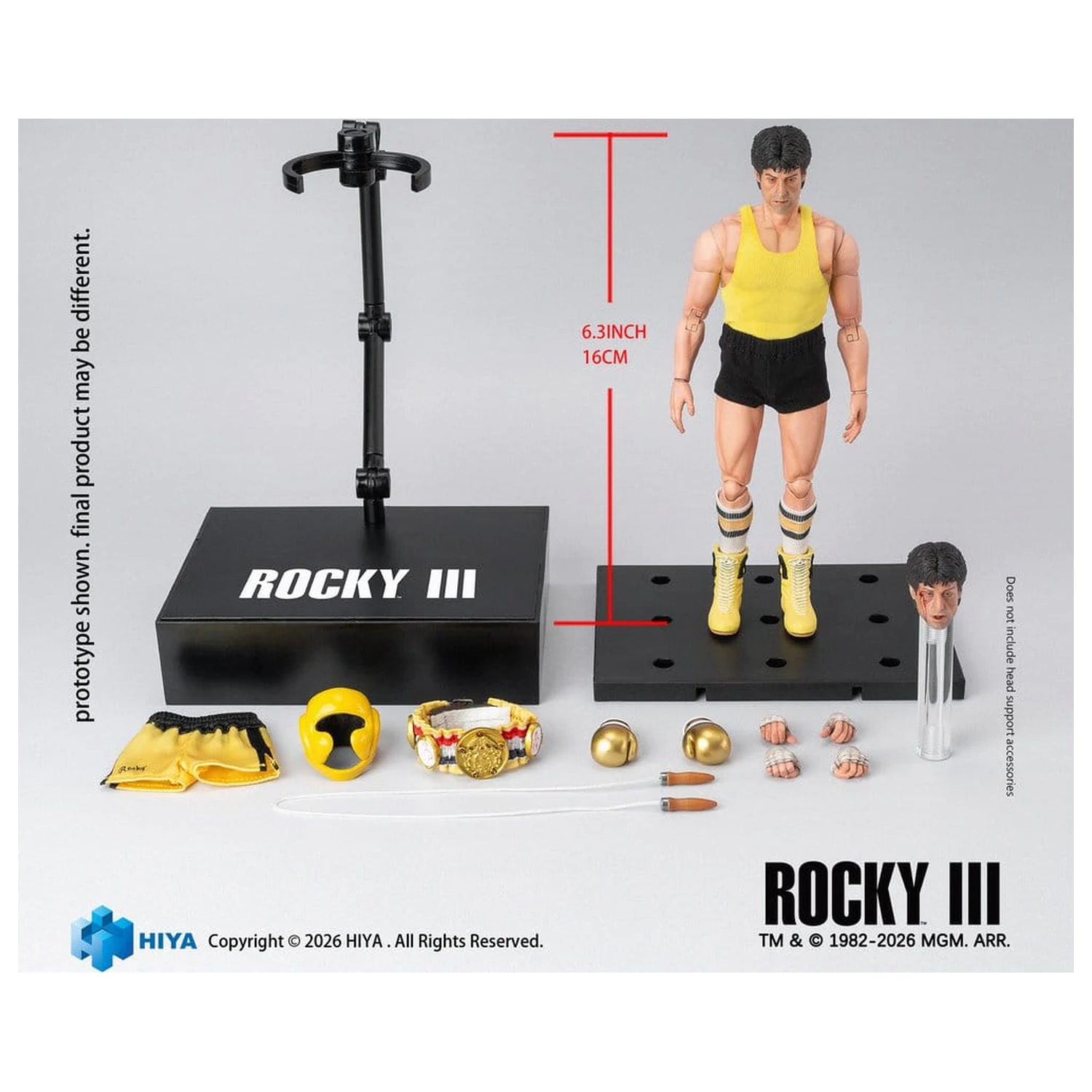 Rocky III Znakomita Super Figurka Akcji 1/12 Rocky Boxer Wersja 16 cm zdjęcie produktu