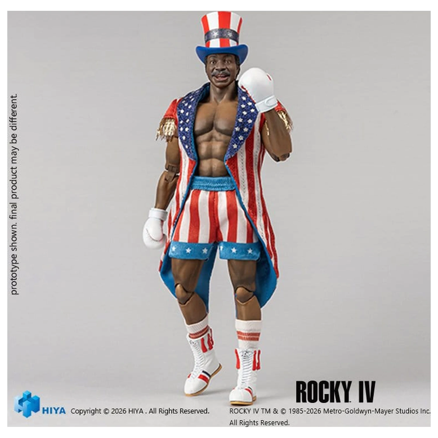 Rocky IV Exquisite Super Series figurka akcji 1/12 Apollo 16 cm zdjęcie produktu