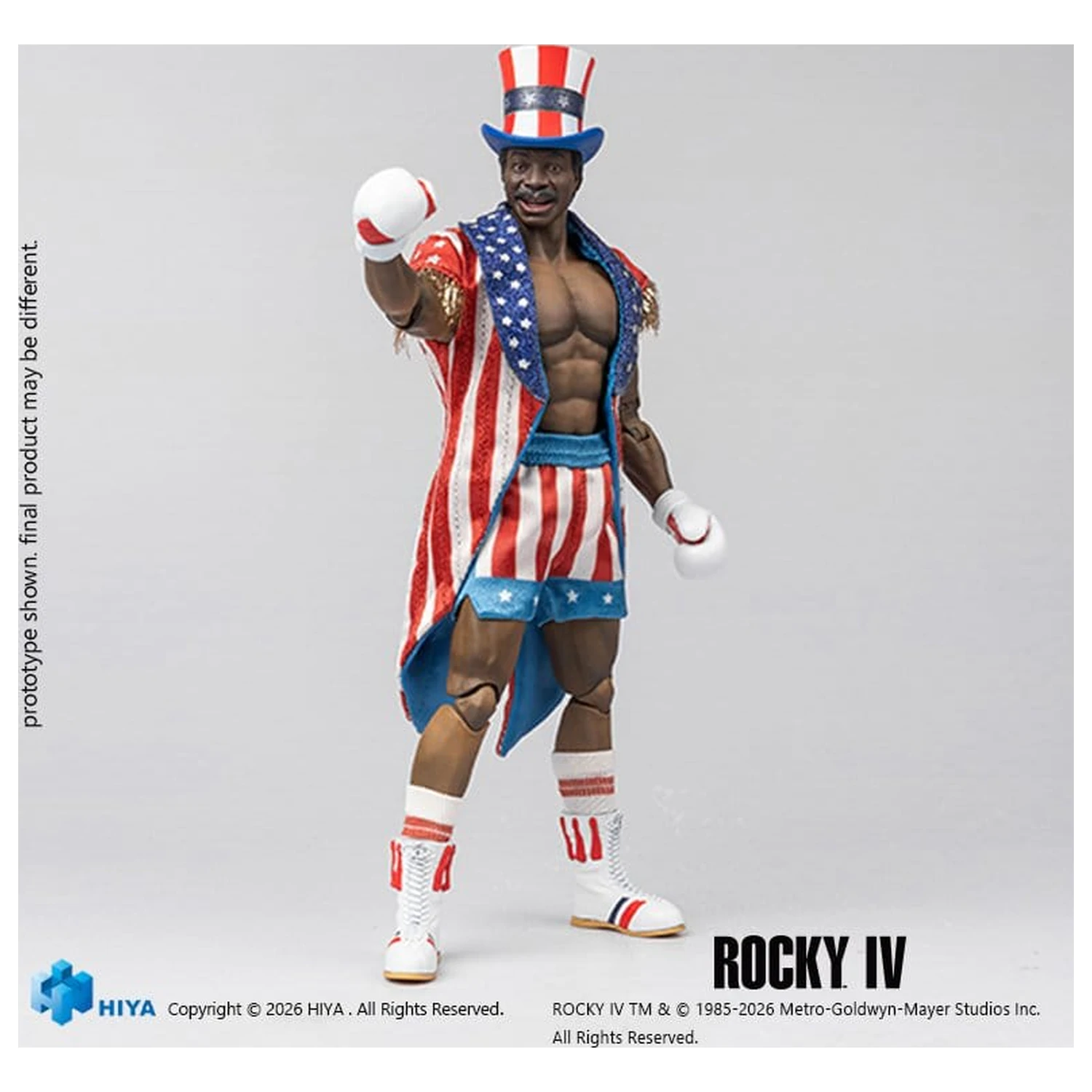 Rocky IV Exquisite Super Series figurka akcji 1/12 Apollo 16 cm zdjęcie produktu