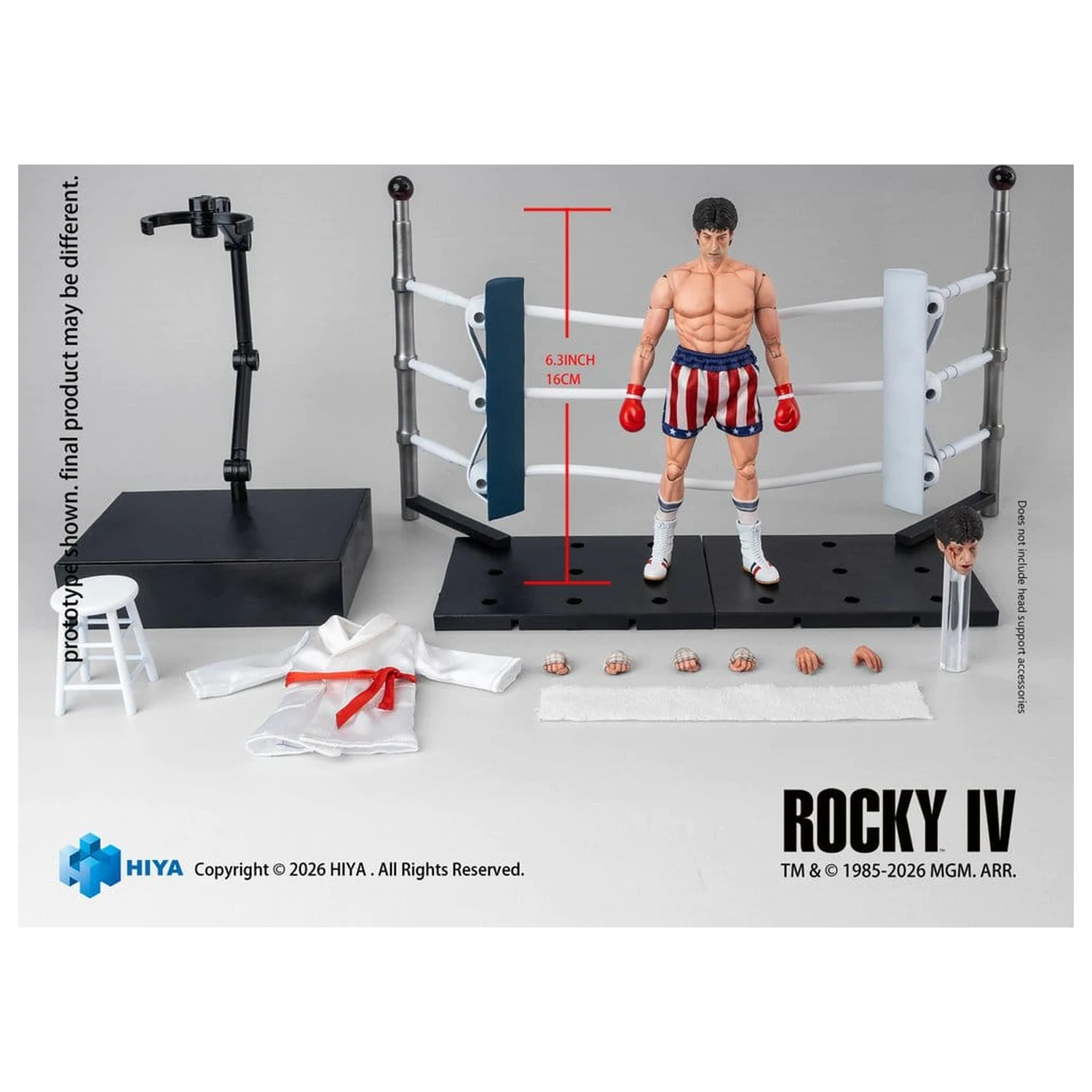 Rocky IV Exquisite Super Series Figurka akcji 1/12 Rocky Boxer Wersja 16 cm zdjęcie produktu