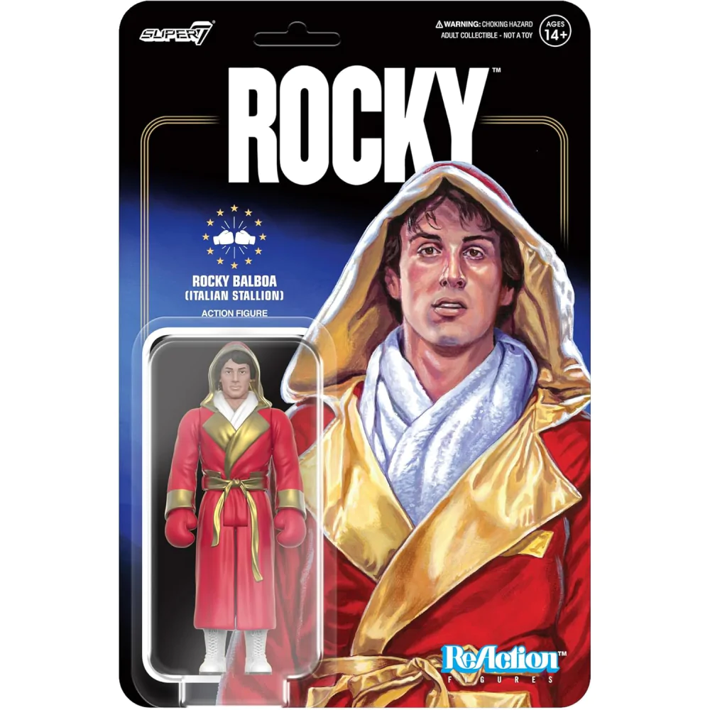 Rocky ReAction Figurka Akcji Fala 03 Rocky Italian Stalone (Rocky I) 10 cm zdjęcie produktu