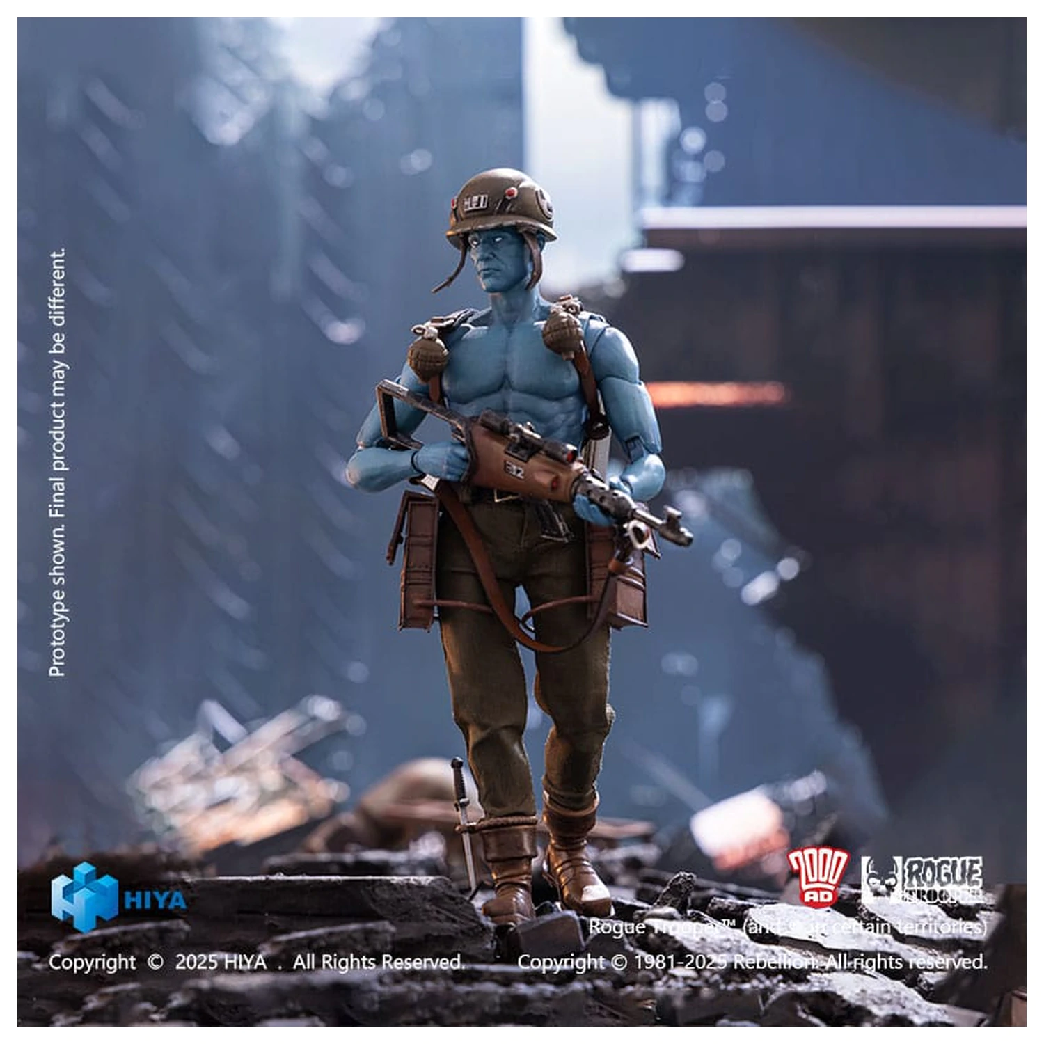Rogue Trooper Exquisite Super Series Figurka Akcji 1/12 Rogue Trooper 16 cm zdjęcie produktu