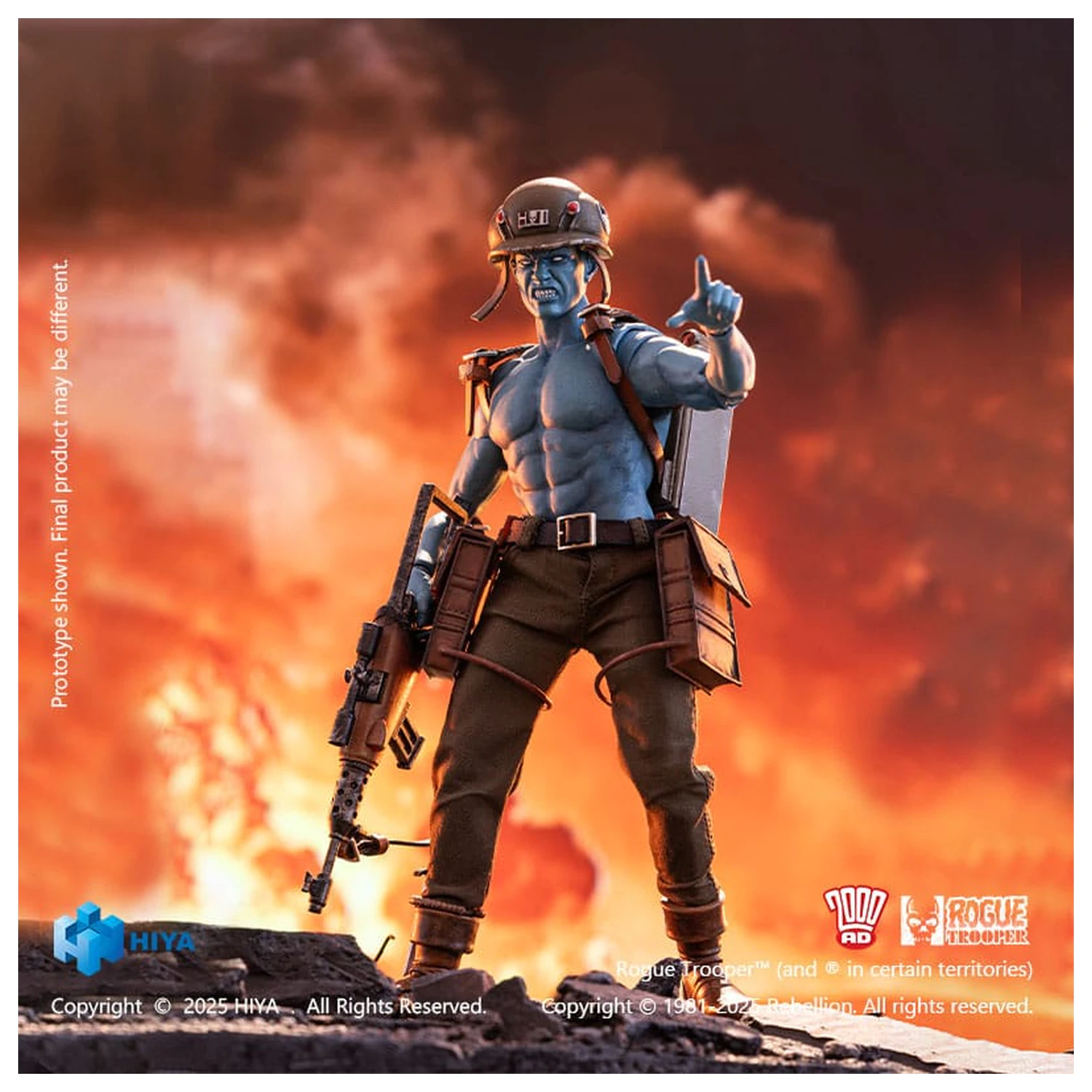 Rogue Trooper Exquisite Super Series Figurka Akcji 1/12 Rogue Trooper 16 cm zdjęcie produktu