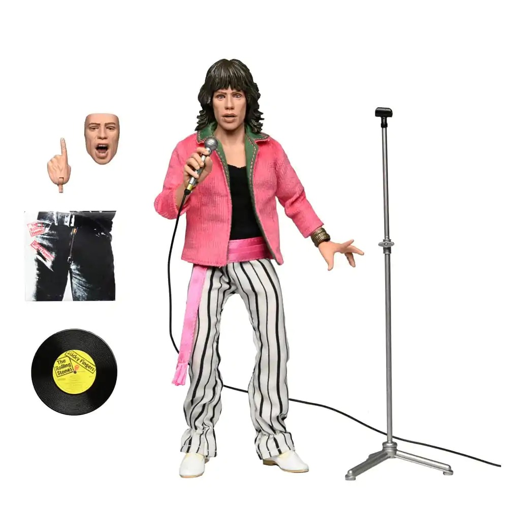 Figurka akcji The Rolling Stones Ubrana Figurka Akcji Mick Jagger (1975) 20 cm zdjęcie produktu