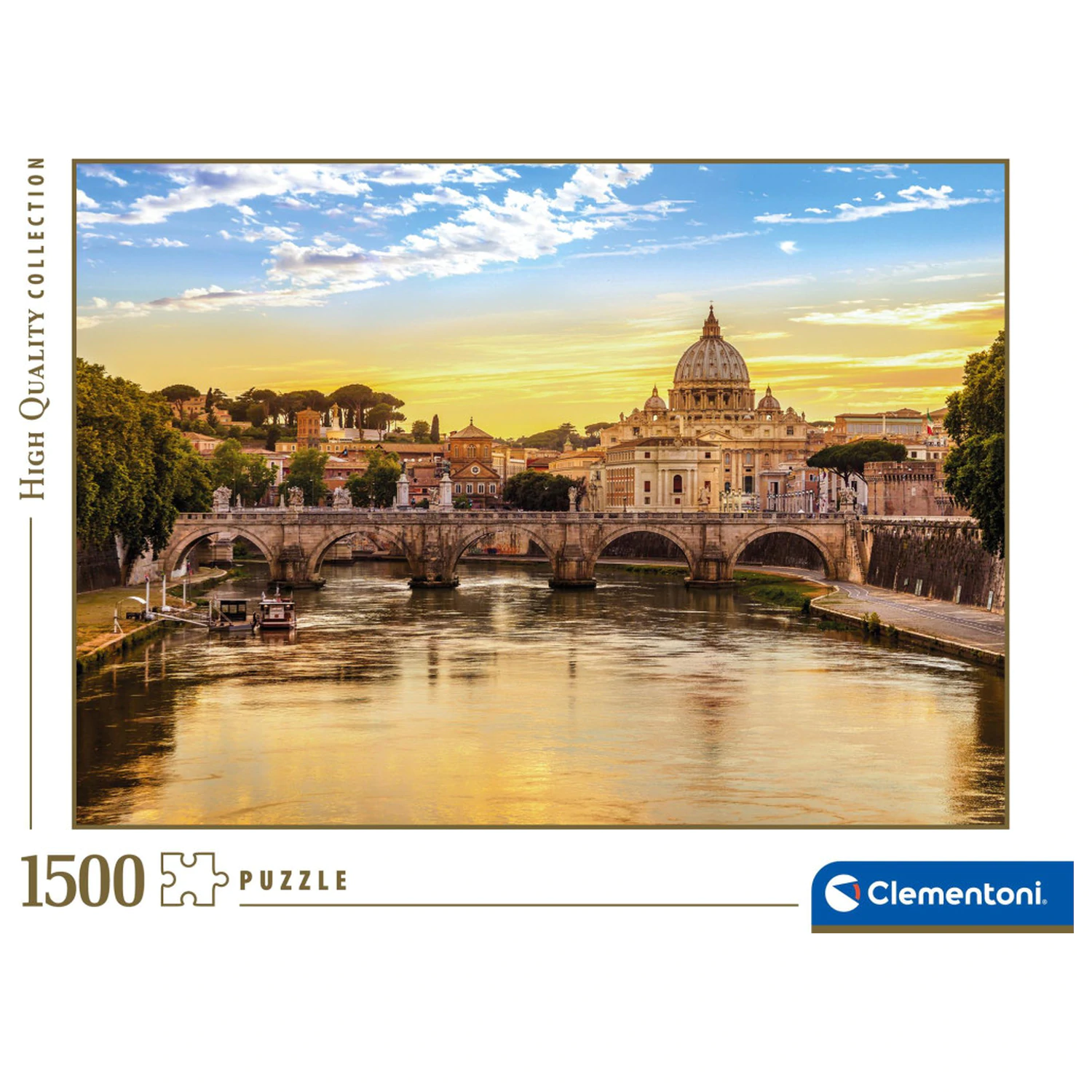 Rome St. Peter's 1500-elementowe puzzle zdjęcie produktu