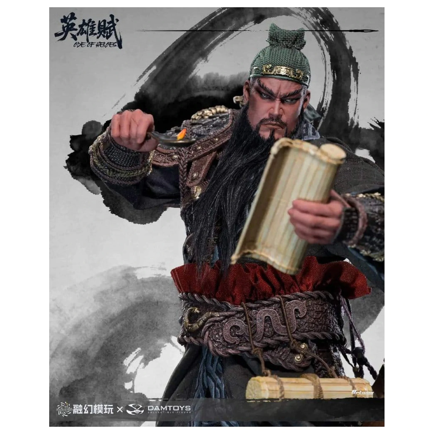 Romance of the Three Kingdoms figurka akcji 1/12 Ode of Heroes: Guan Yu (Deluxe) 17 cm zdjęcie produktu