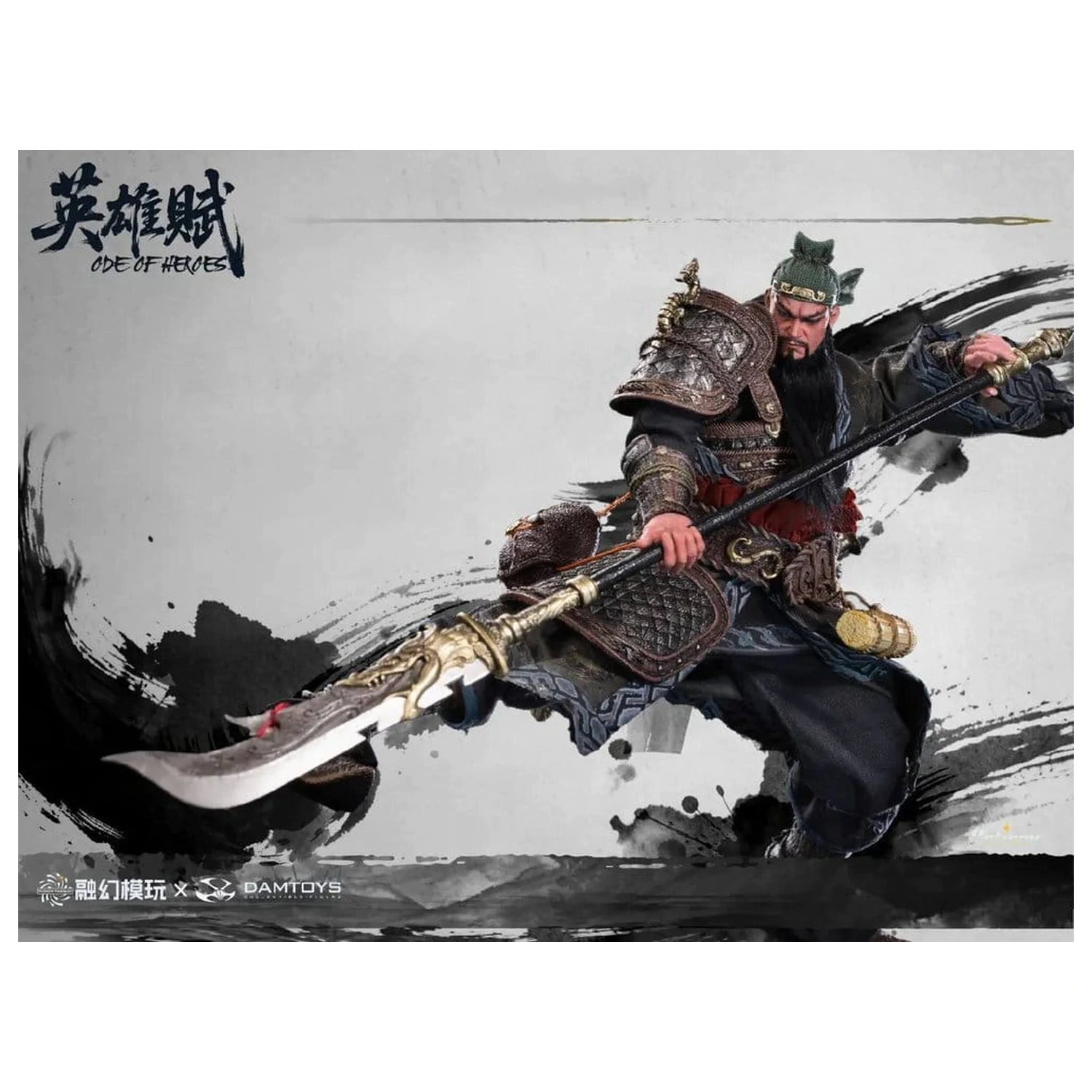 Romance of the Three Kingdoms figurka akcji 1/12 Ode of Heroes: Guan Yu (Deluxe) 17 cm zdjęcie produktu
