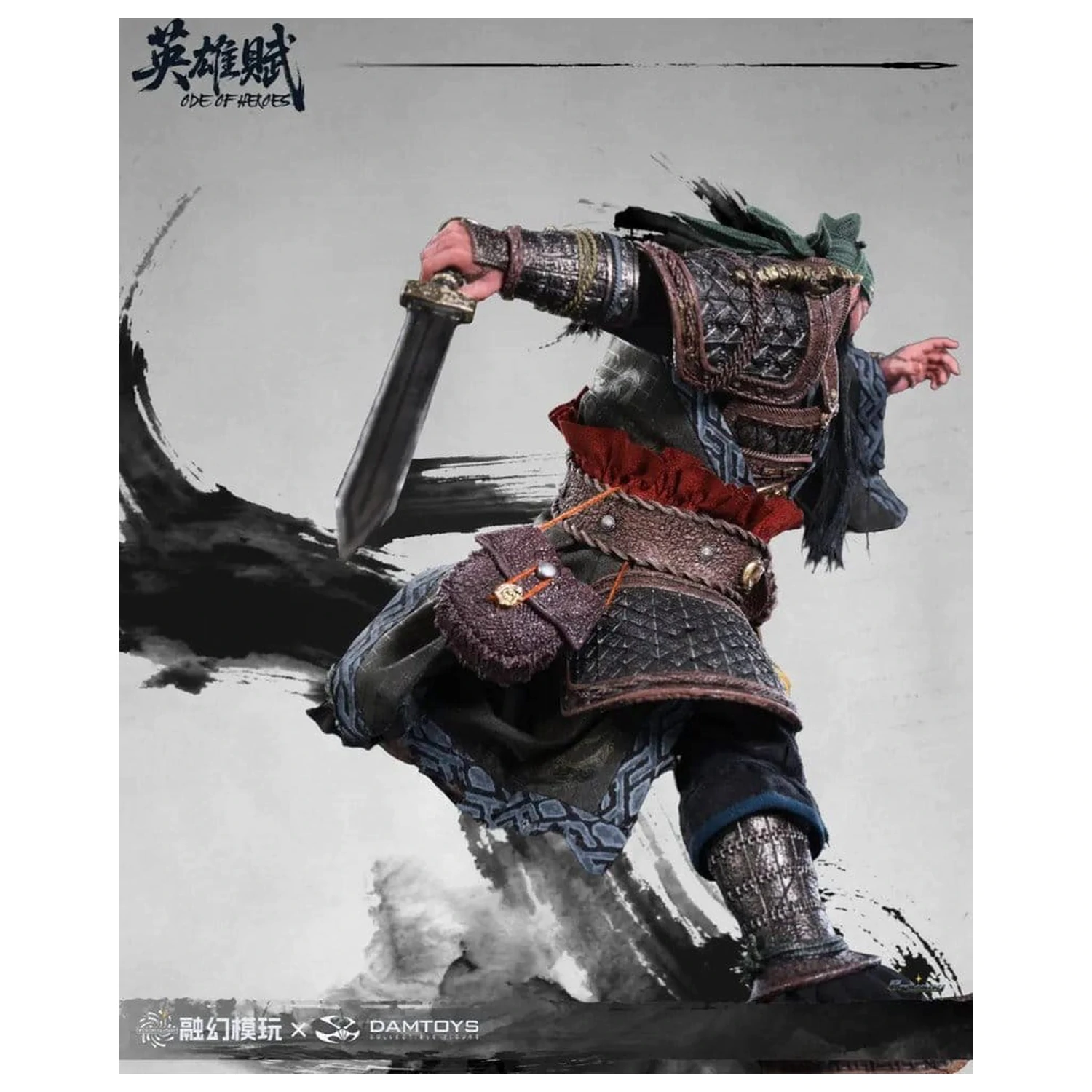 Romance of the Three Kingdoms figurka akcji 1/12 Ode of Heroes: Guan Yu (Deluxe) 17 cm zdjęcie produktu