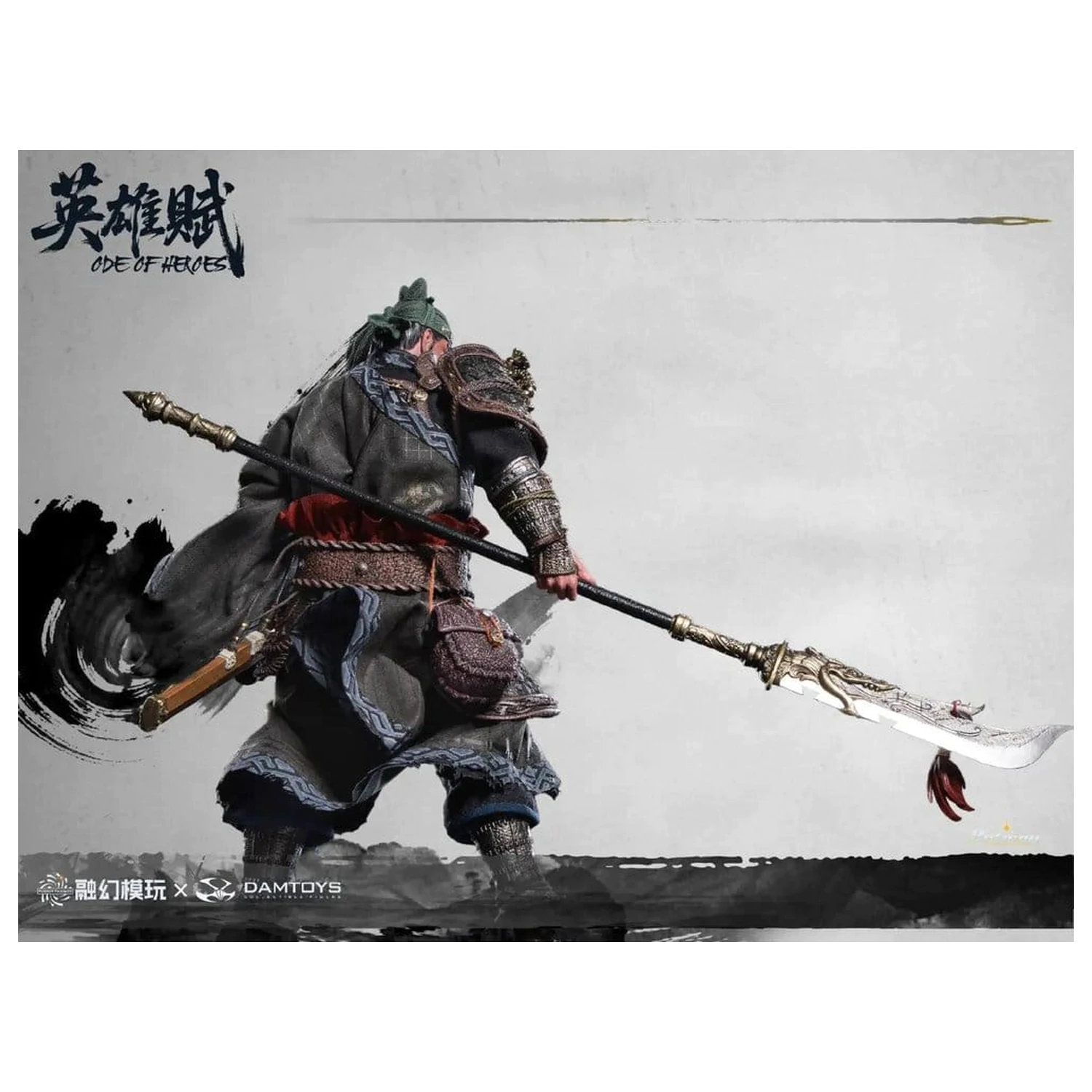 Romance of the Three Kingdoms figurka akcji 1/12 Ode of Heroes: Guan Yu (Deluxe) 17 cm zdjęcie produktu
