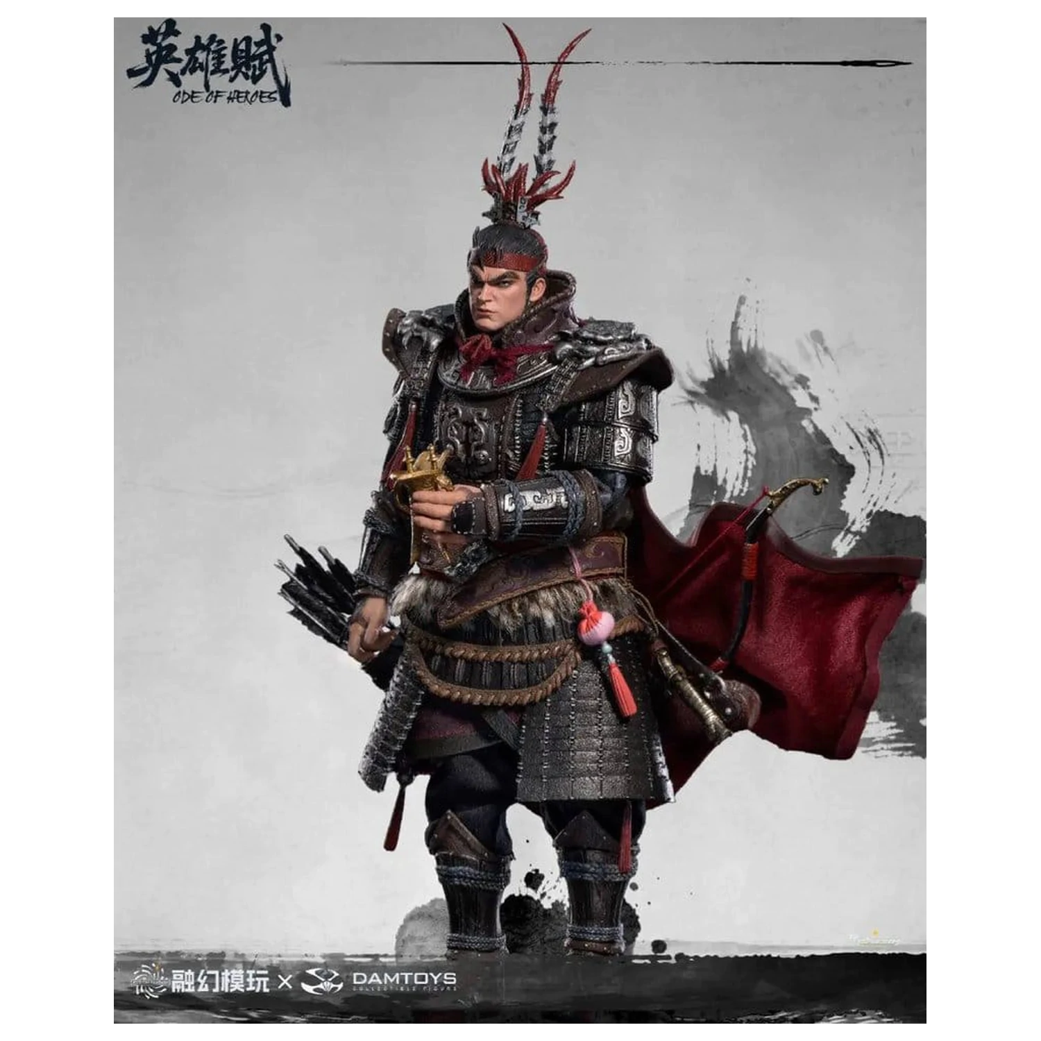 Romance of the Three Kingdoms figurka akcji 1/12 Ode of Heroes: Lu Bu (Deluxe) 17 cm zdjęcie produktu