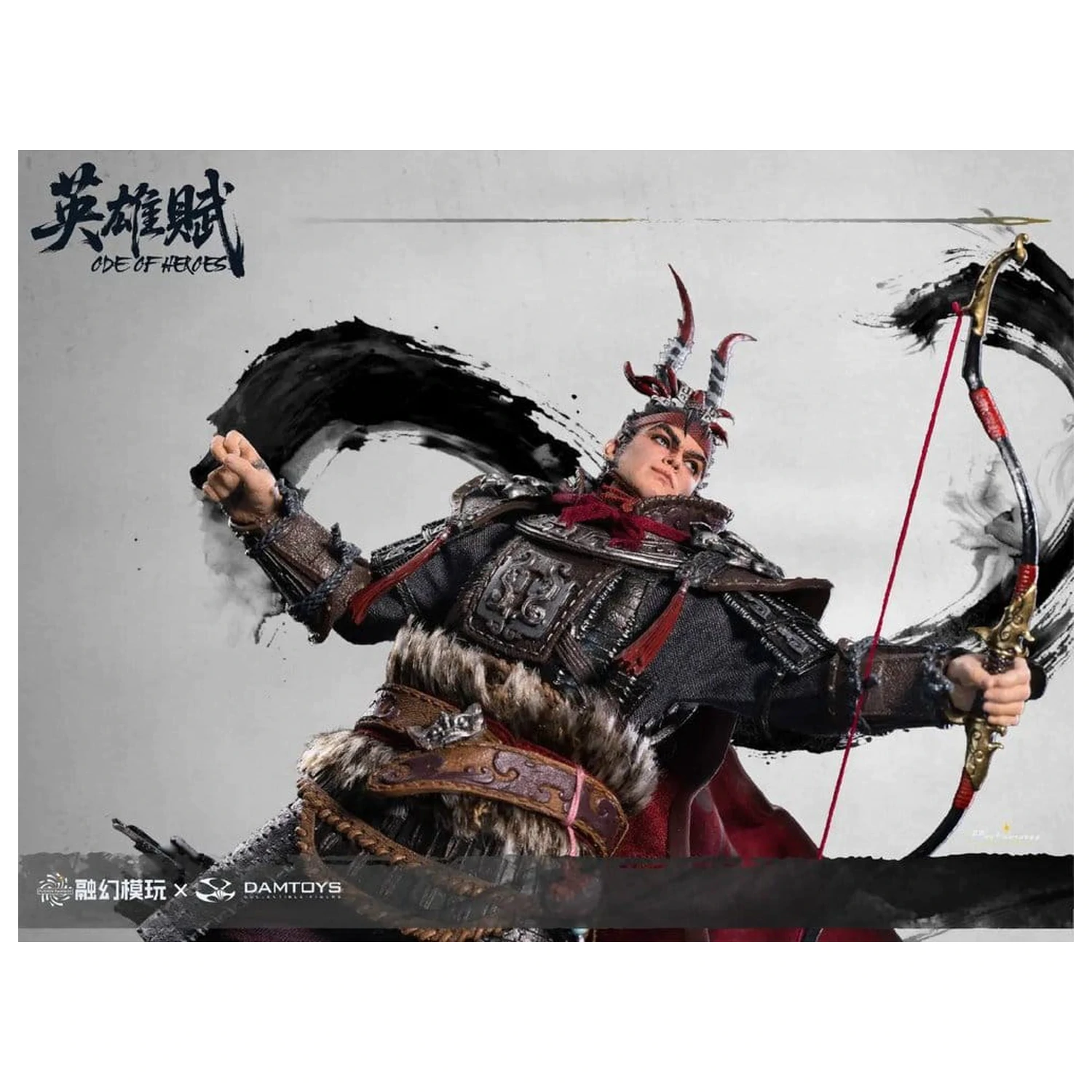 Romance of the Three Kingdoms figurka akcji 1/12 Ode of Heroes: Lu Bu (Deluxe) 17 cm zdjęcie produktu