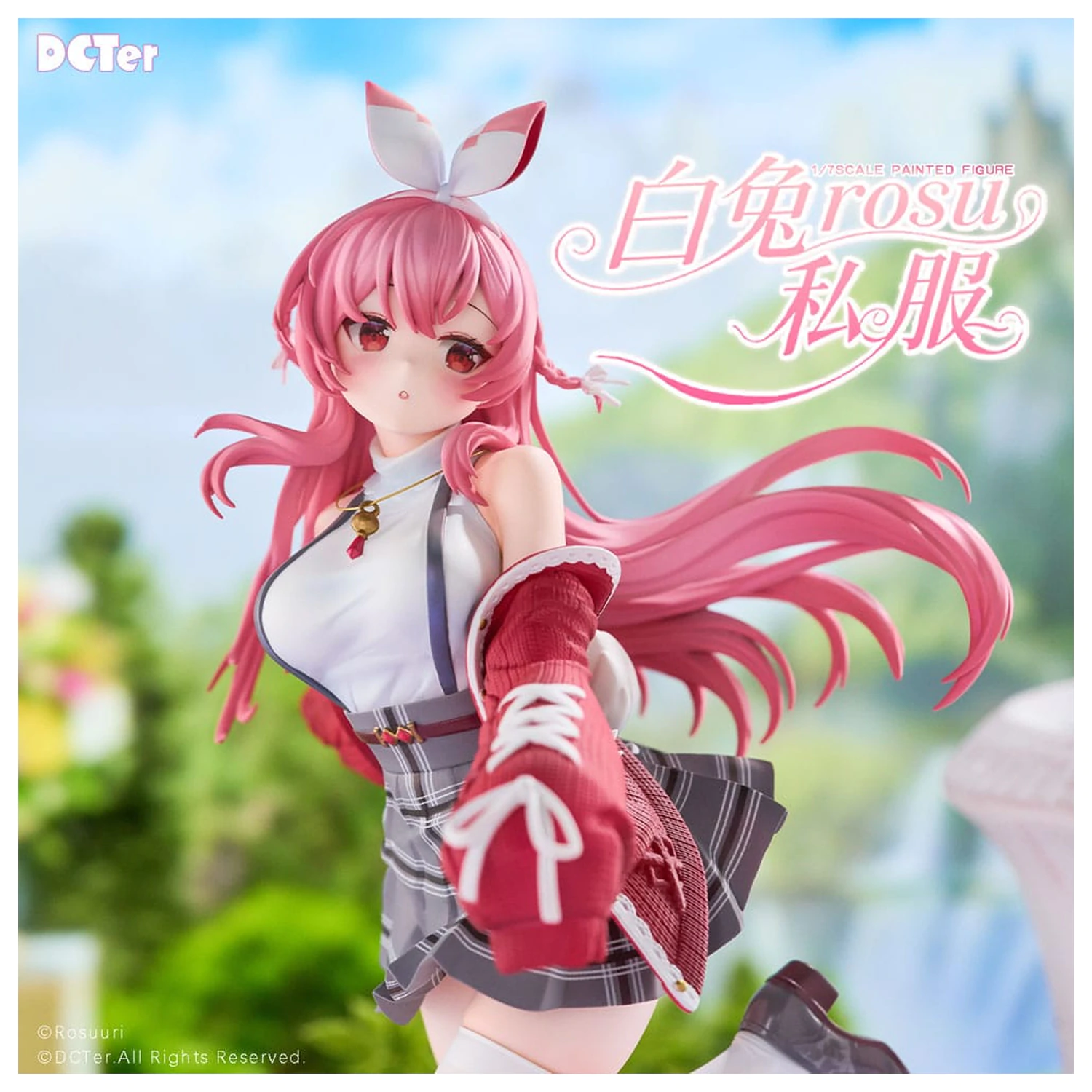 Rosuuri Original Character Statuetka z PVC 1/7 White Rabbit Rosu Casual Clothes Ver. 25 cm zdjęcie produktu