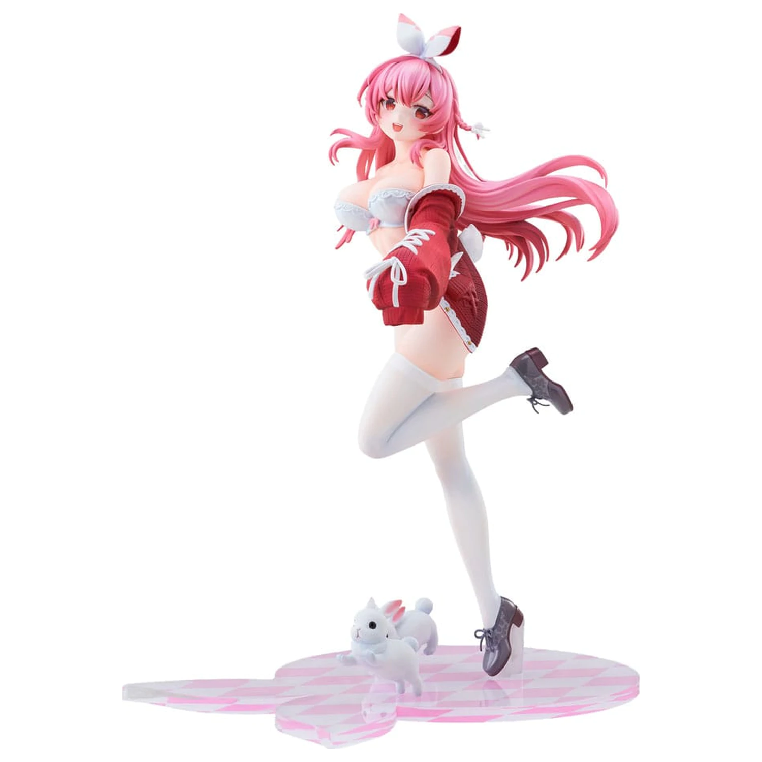 Rosuuri Oryginalna Figurka PVC 1/7 Biały Królik Rosu w Stroju Kąpielowym, Wersja 25 cm zdjęcie produktu