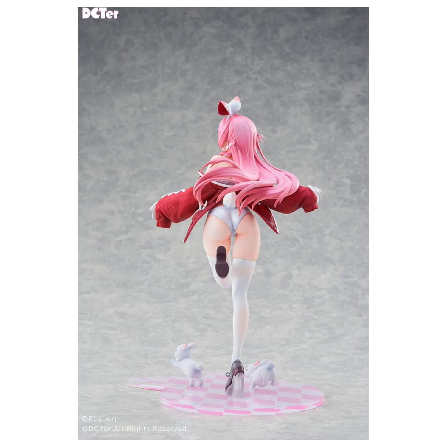 Rosuuri Oryginalna Figurka PVC 1/7 Biały Królik Rosu w Stroju Kąpielowym, Wersja 25 cm zdjęcie produktu