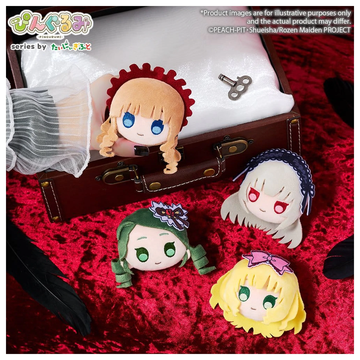 Rozen Maiden Pingurumi Pin Vol.1 Kanaria 8 cm zdjęcie produktu