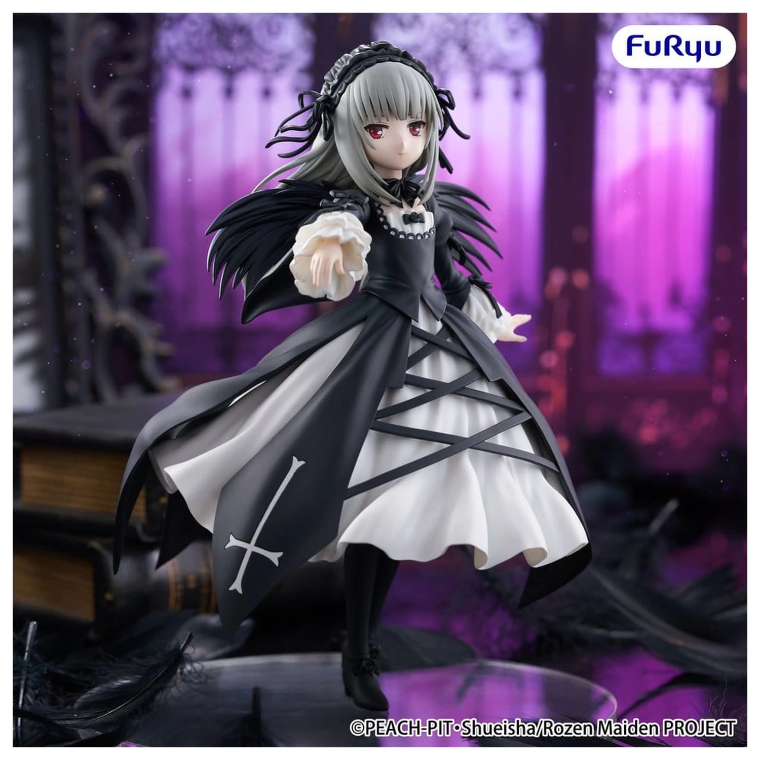 Rozen Maiden Trio-Try-iT PVC Statua Suigintou 18 cm zdjęcie produktu