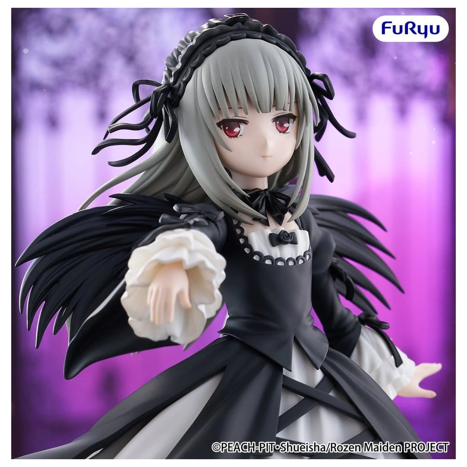 Rozen Maiden Trio-Try-iT PVC Statua Suigintou 18 cm zdjęcie produktu