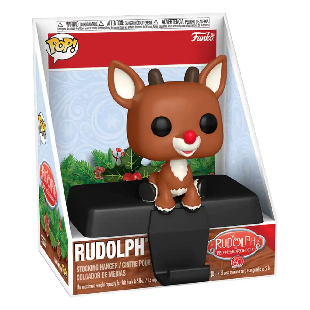 Rudolph the Red-Nosed Reindeer Funko POP! Figurka Edge-Sitter Rudolph 9 cm zdjęcie produktu