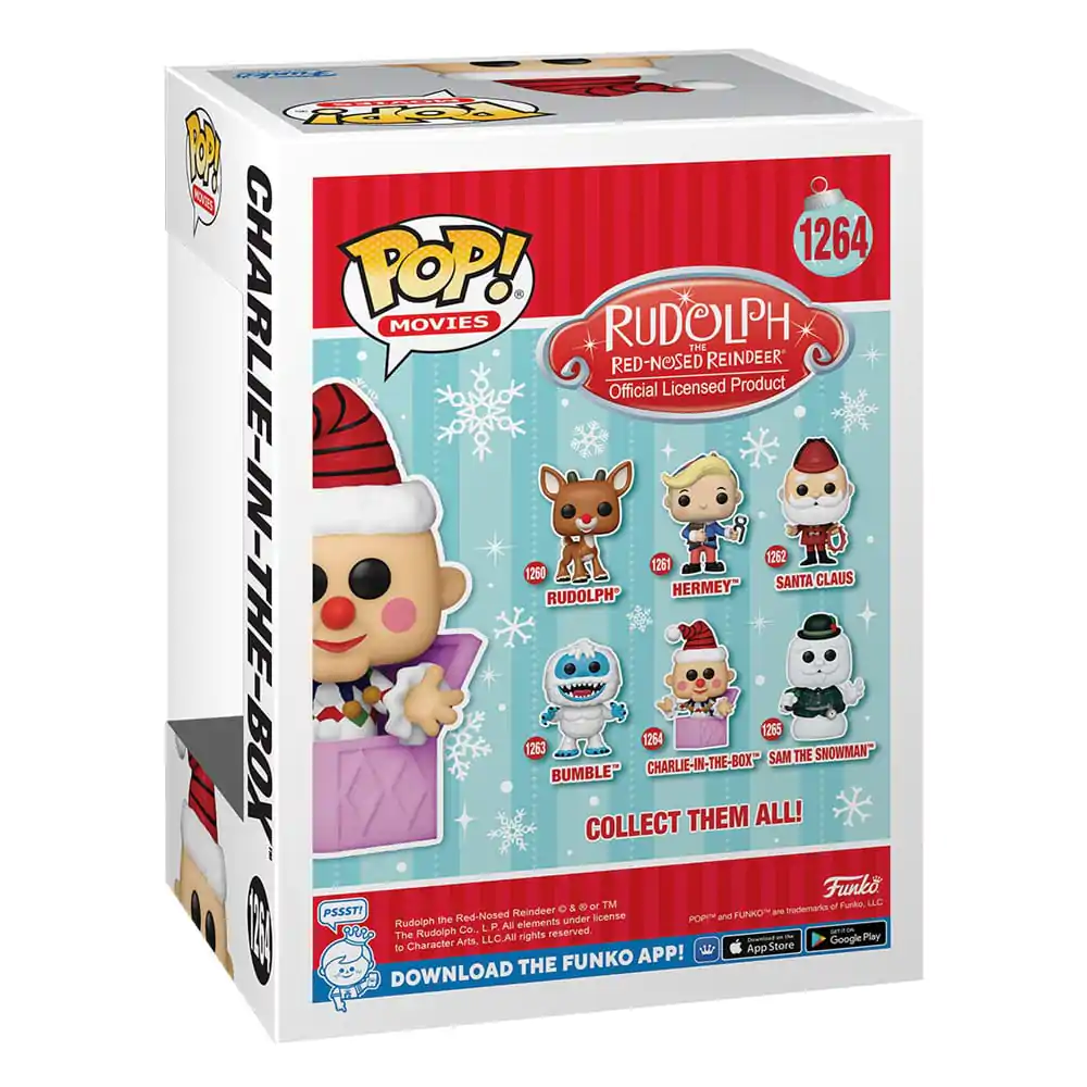 Rudolph the Red-Nosed Reindeer POP! Movies Figurka winylowa Charlie in the Box 9 cm zdjęcie produktu