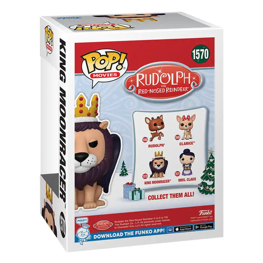 Rudolph the Red-Nosed Reindeer Funko POP! Movies Figurka winylowa King Moonracer 9 cm zdjęcie produktu