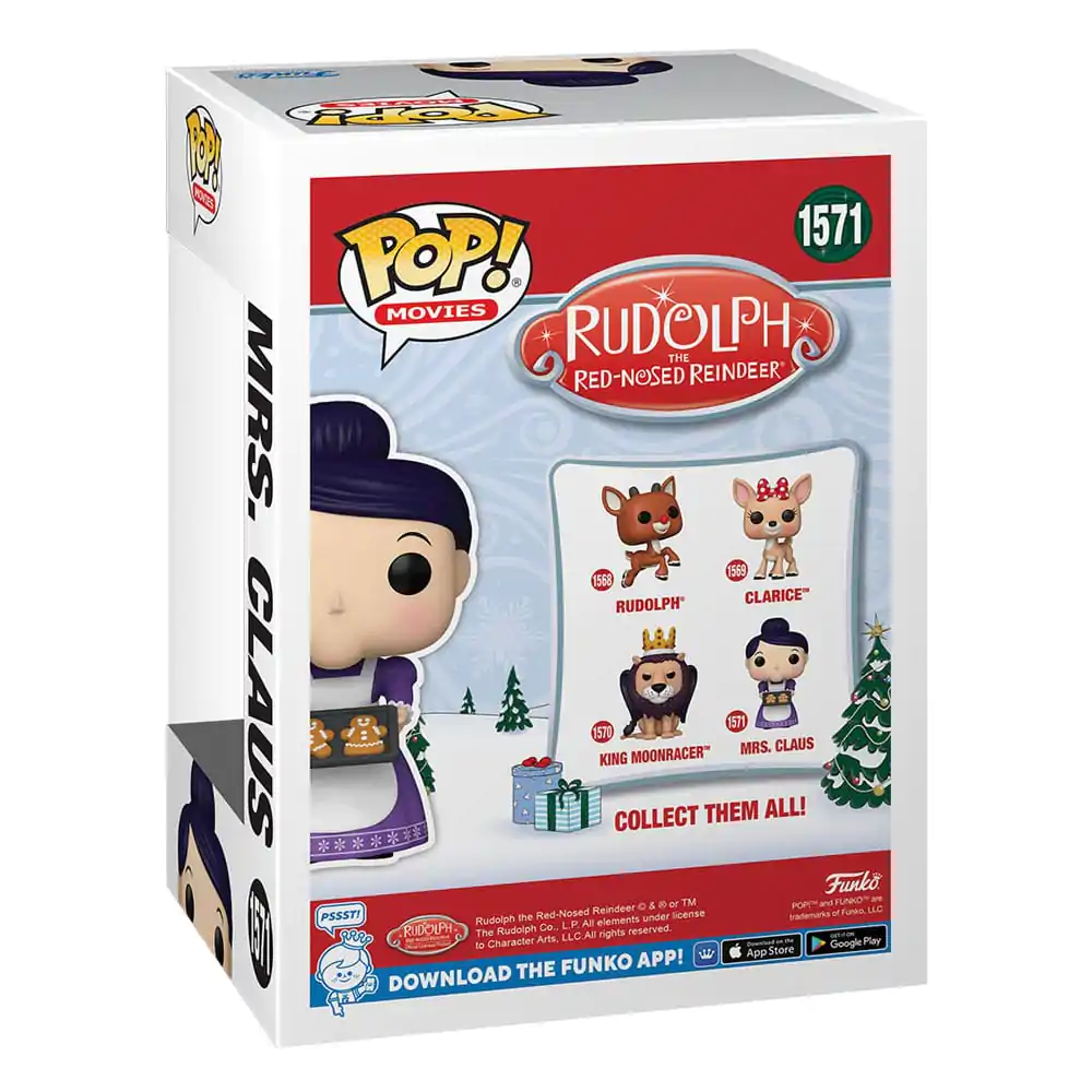 Rudolph the Red-Nosed Reindeer Funko POP! Movies Figurka Vinyl Pani Mikołajowa 9 cm zdjęcie produktu