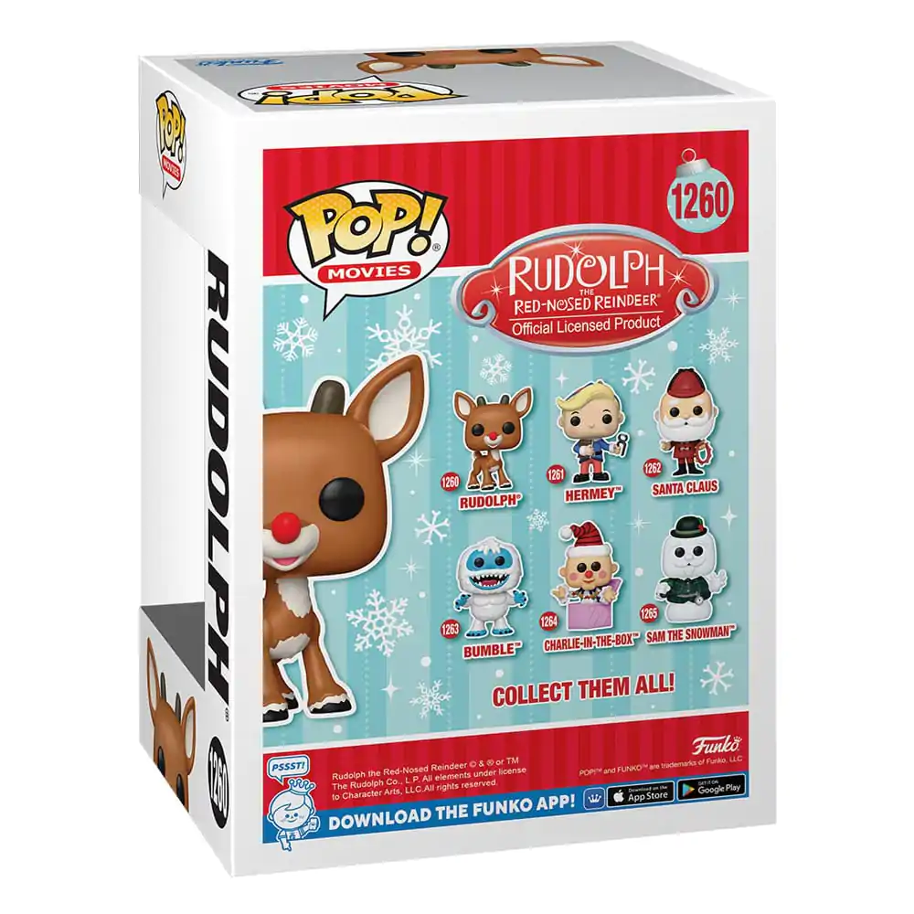 Rudolph Czerwononosy Renifer POP! Movies Figurka winylowa Rudolph 9 cm zdjęcie produktu