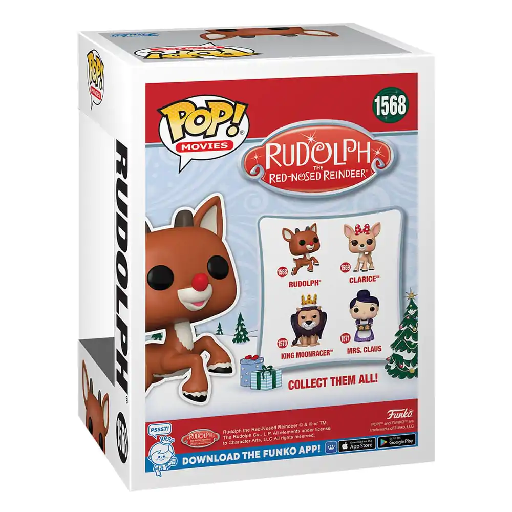 Rudolph the Red-Nosed Reindeer Funko POP! Movies Figurka winylowa Rudolf (Latający) 9 cm zdjęcie produktu