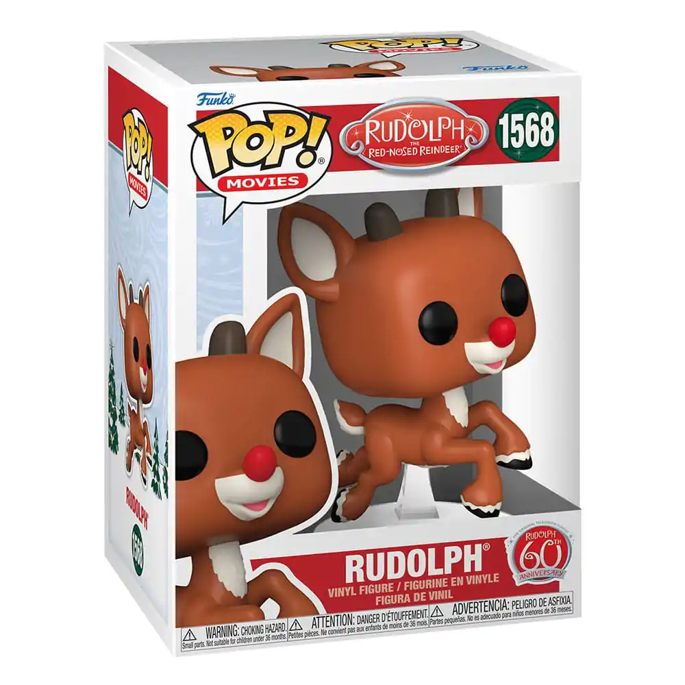 Rudolph the Red-Nosed Reindeer Funko POP! Movies Figurka winylowa Rudolf (Latający) 9 cm zdjęcie produktu