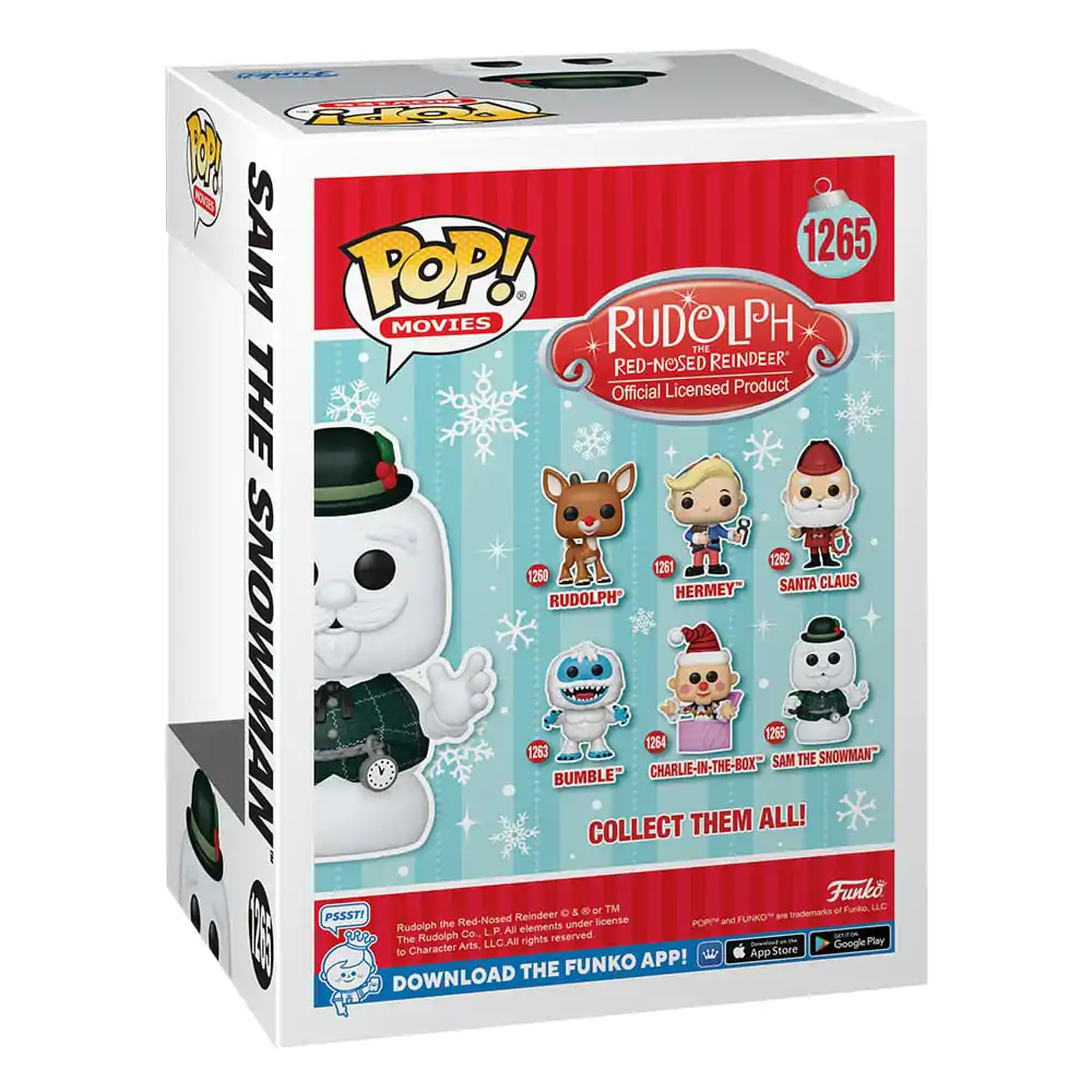 Rudolph the Red-Nosed Reindeer POP! Movies Vinyl Figure Sam the Snowman 9 cm zdjęcie produktu