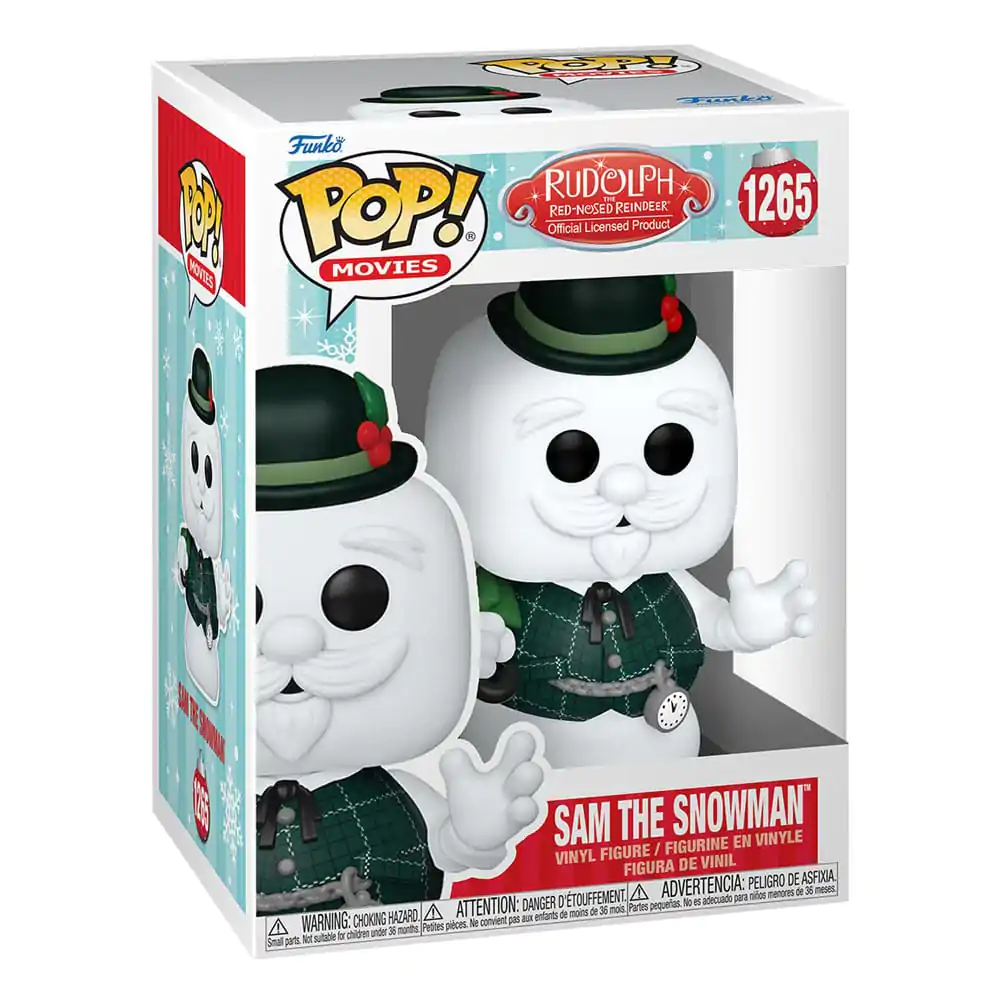 Rudolph the Red-Nosed Reindeer POP! Movies Vinyl Figure Sam the Snowman 9 cm zdjęcie produktu