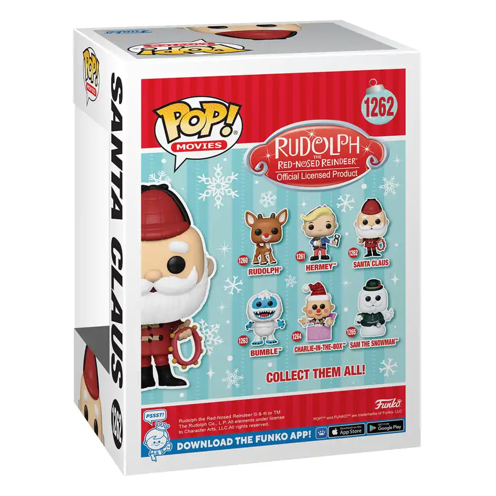 Rudolph Czerwononosy Renifer POP! Figurka winylowa Movies Święty Mikołaj (Poza Sezonem) 9 cm zdjęcie produktu