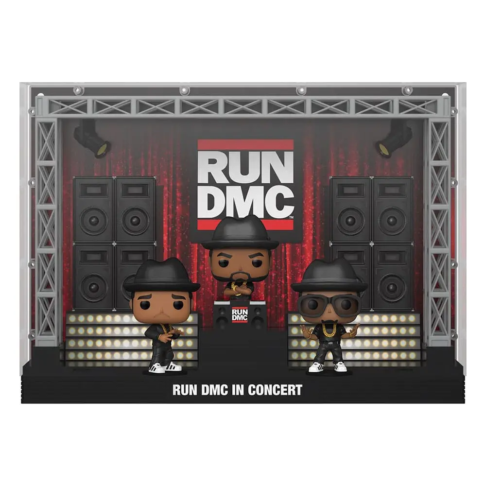 Run DMC POP Moments Deluxe Vinyl Figures 3-Pack Figurki winylowe Stadion Wembley - 3-pak zdjęcie produktu