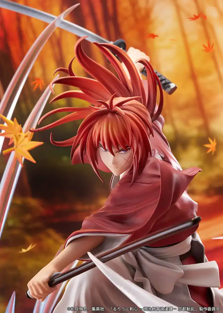 Rurouni Kenshin: Meiji Kenkaku Romantan Kyoto Douran Statuetka PVC 1/7 Kenshin Himura Souryusen Ver. 27 cm zdjęcie produktu