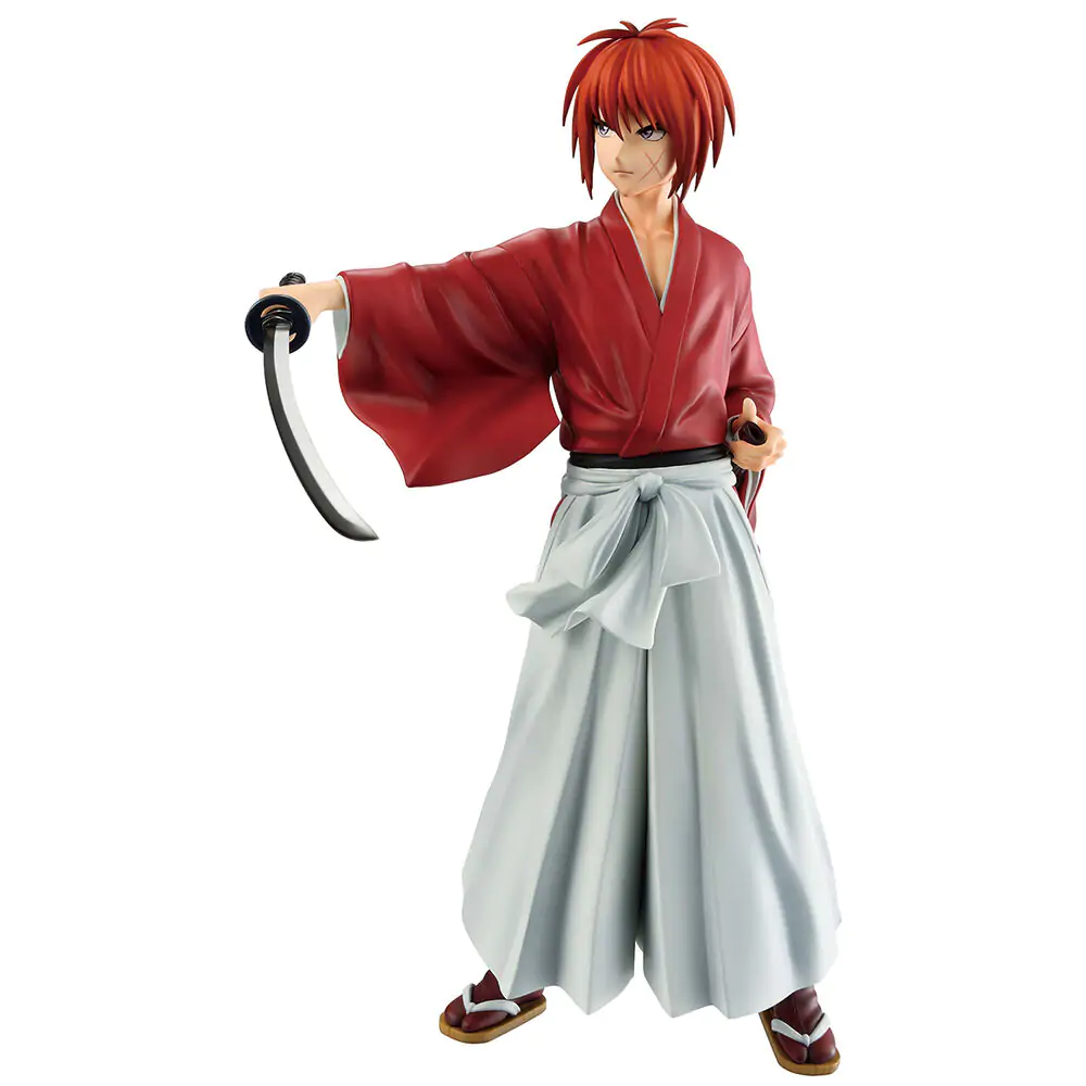 Rurouni Kenshin Meiji Swordsman Romantic Story Kenshin Himura Ichibansho figurka 24 cm zdjęcie produktu