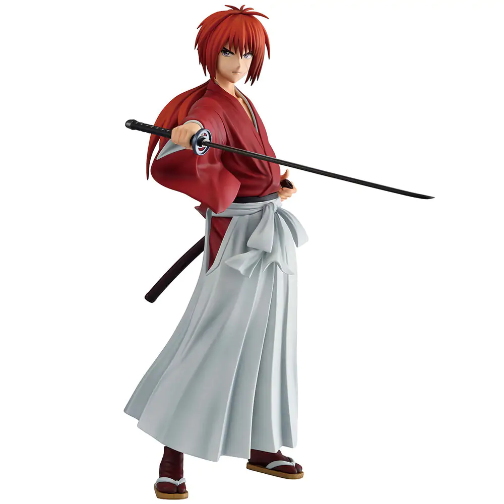 Rurouni Kenshin Meiji Swordsman Romantic Story Kenshin Himura Ichibansho figurka 24 cm zdjęcie produktu