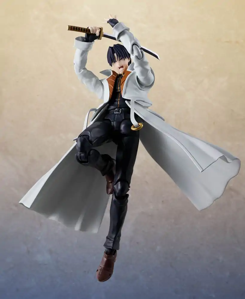 Rurouni Kenshin: Meiji Swordsman Romantic Story S.H. Figuarts Figurka Akcji Aoshi Shinomori 17 cm zdjęcie produktu