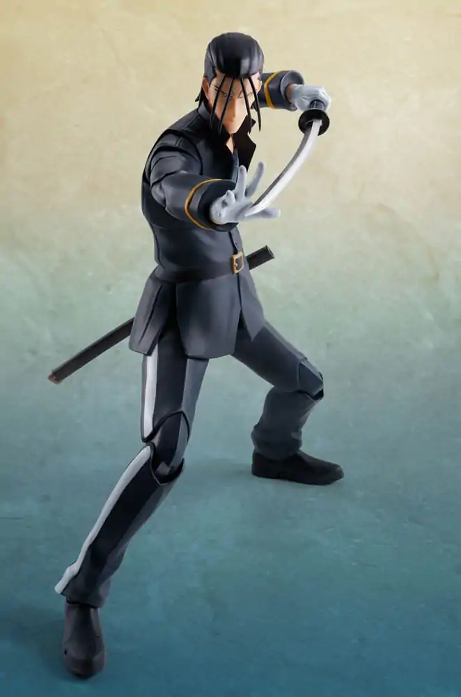 Rurouni Kenshin: Meiji Swordsman Romantic Story S.H. Figuarts Figurka Akcji Hajime Saito 17 cm zdjęcie produktu