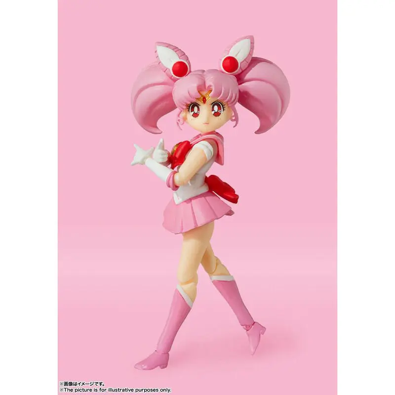 Sailor Moon S.H. Figuarts Figurka akcji Sailor Chibi Moon Animation Color Edition 10 cm zdjęcie produktu