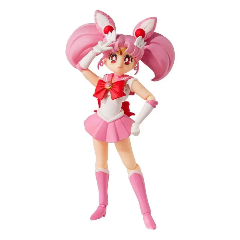 Sailor Moon S.H. Figuarts Figurka akcji Sailor Chibi Moon Animation Color Edition 10 cm zdjęcie produktu